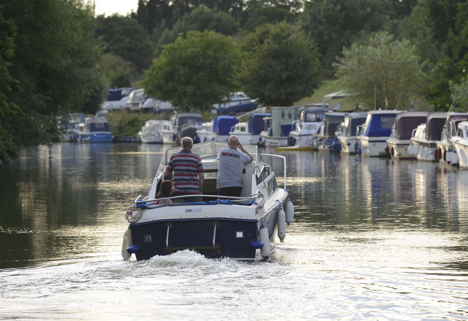 The River Medway has traditionally divided the Men of Kent and the Kentish Men. Picture: Martin Apps