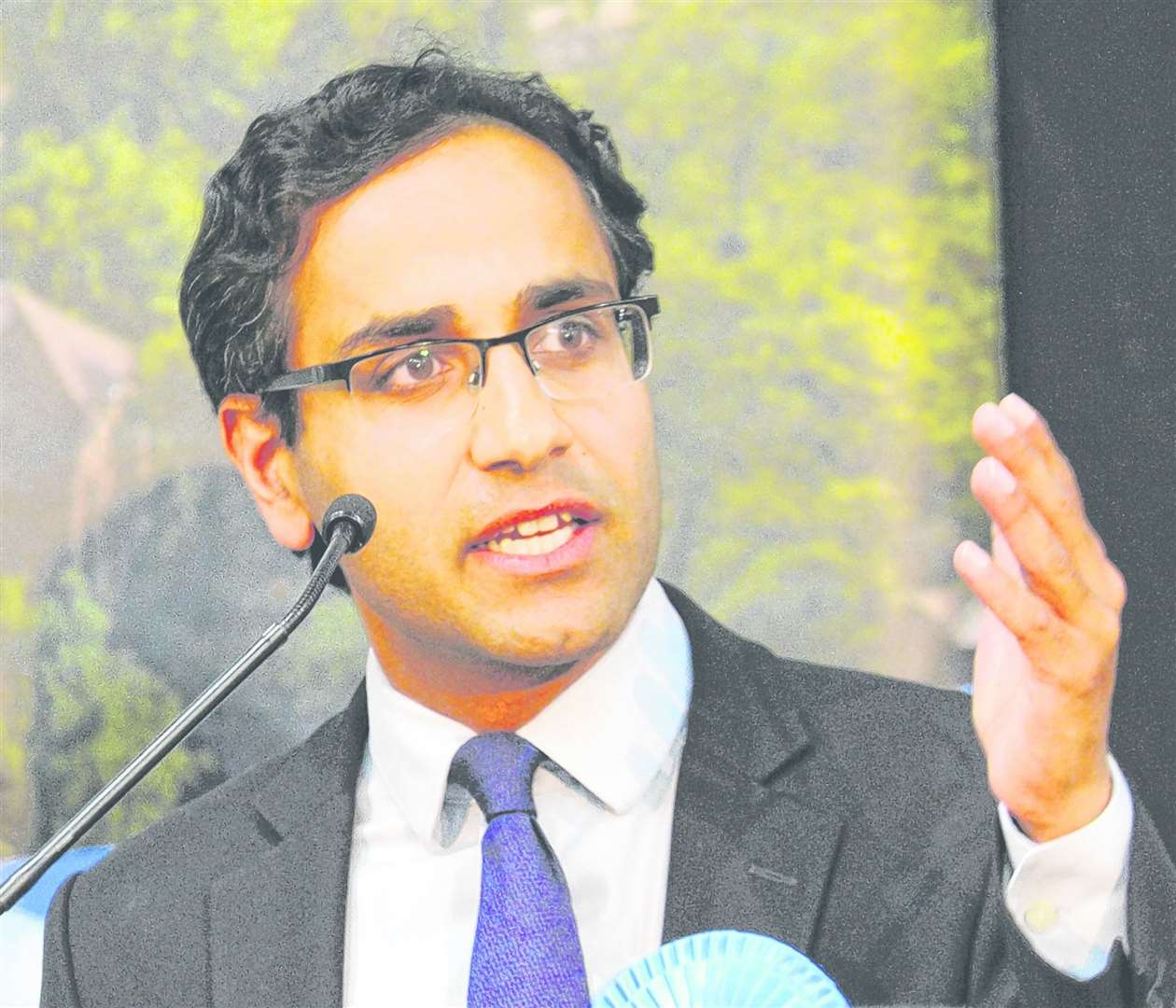 MP Rehman Chishti. Picture: Simon Hildrew