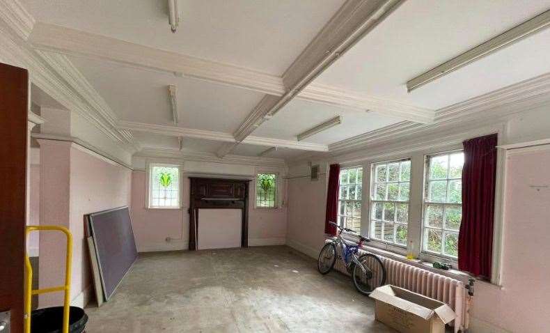 A ground-floor room at The Red House in Chapel Place, Ramsgate. Picture: Clive Emson Auctioneers