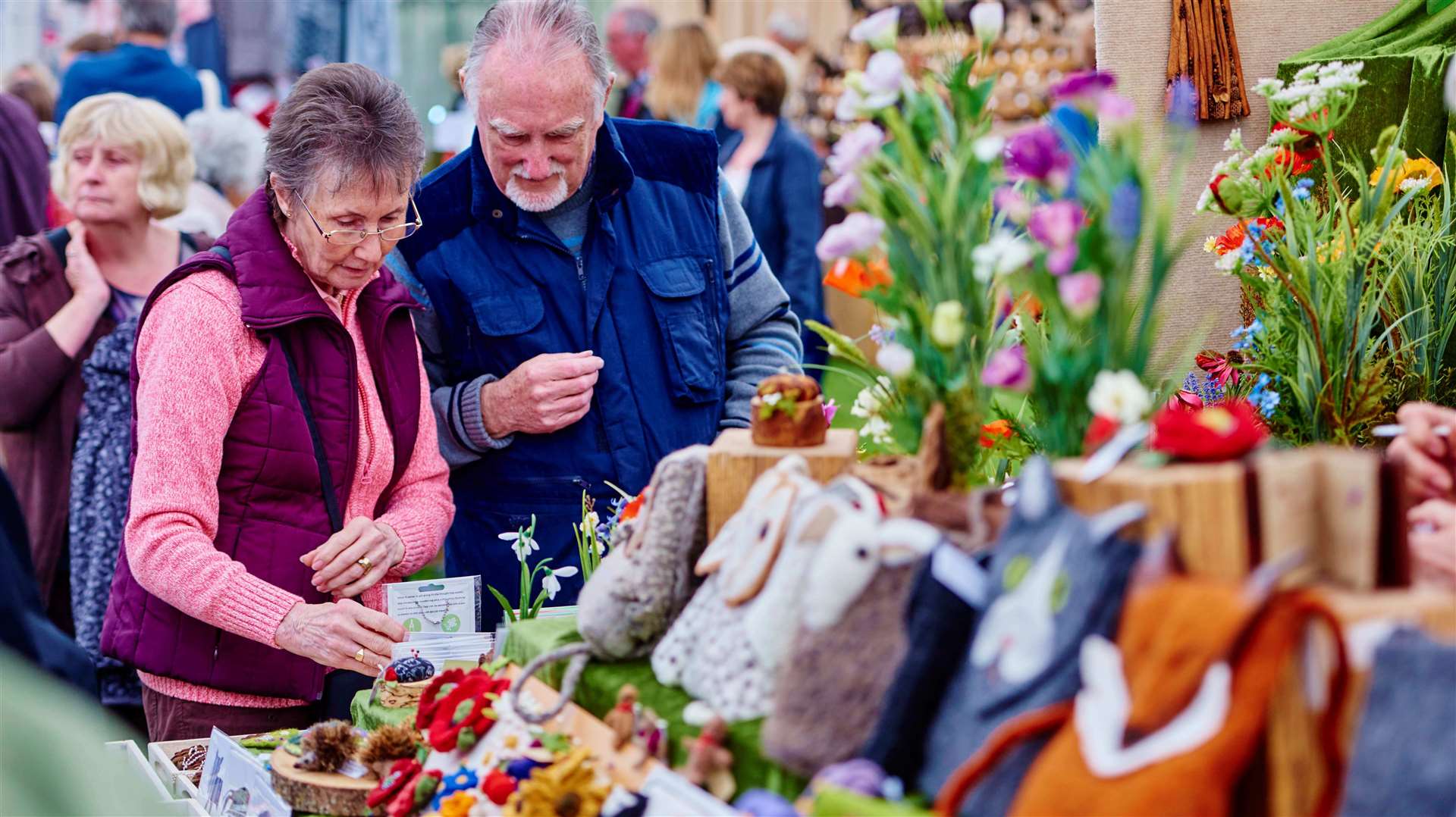 This May Day weekend marks the 40th Weald of Kent Country Craft Show. Picture: ICHF Events