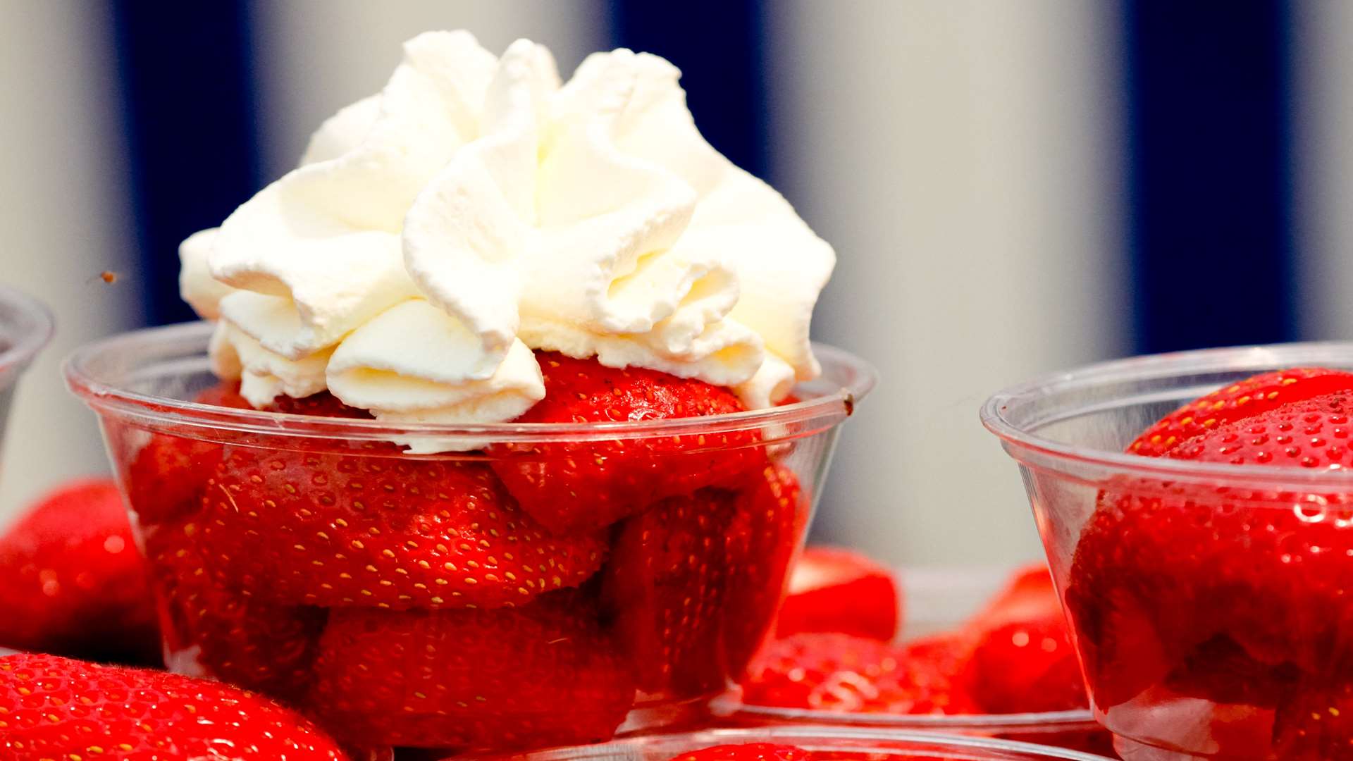 Strawberries and cream could be on offer at the county show