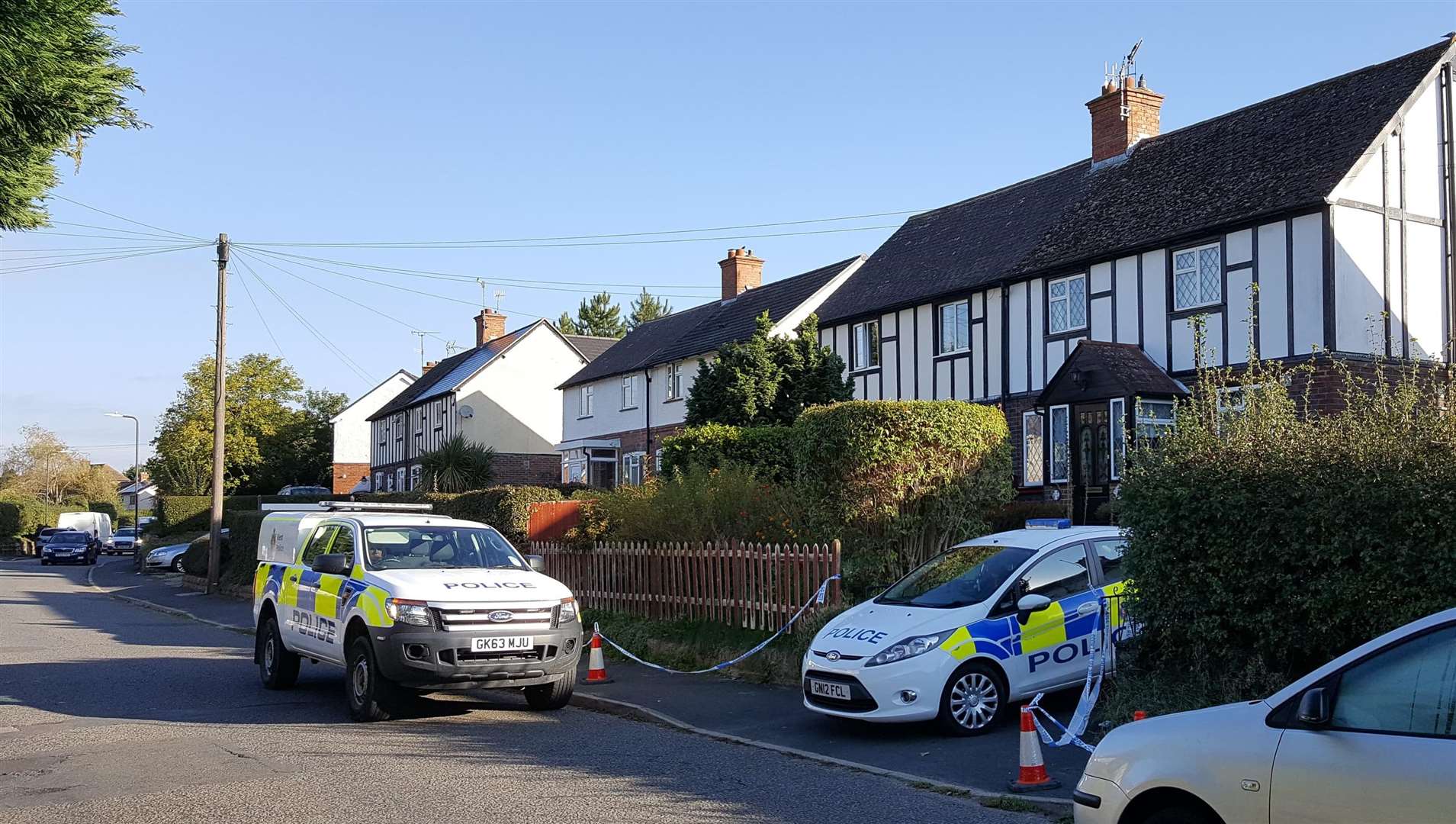 A police cordon remains in place (4485187)