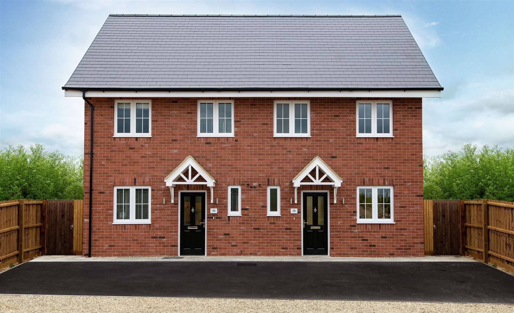 An example of the carbon neutral homes planned for Oak Road, Murston. Picture: Matthew Power Photography