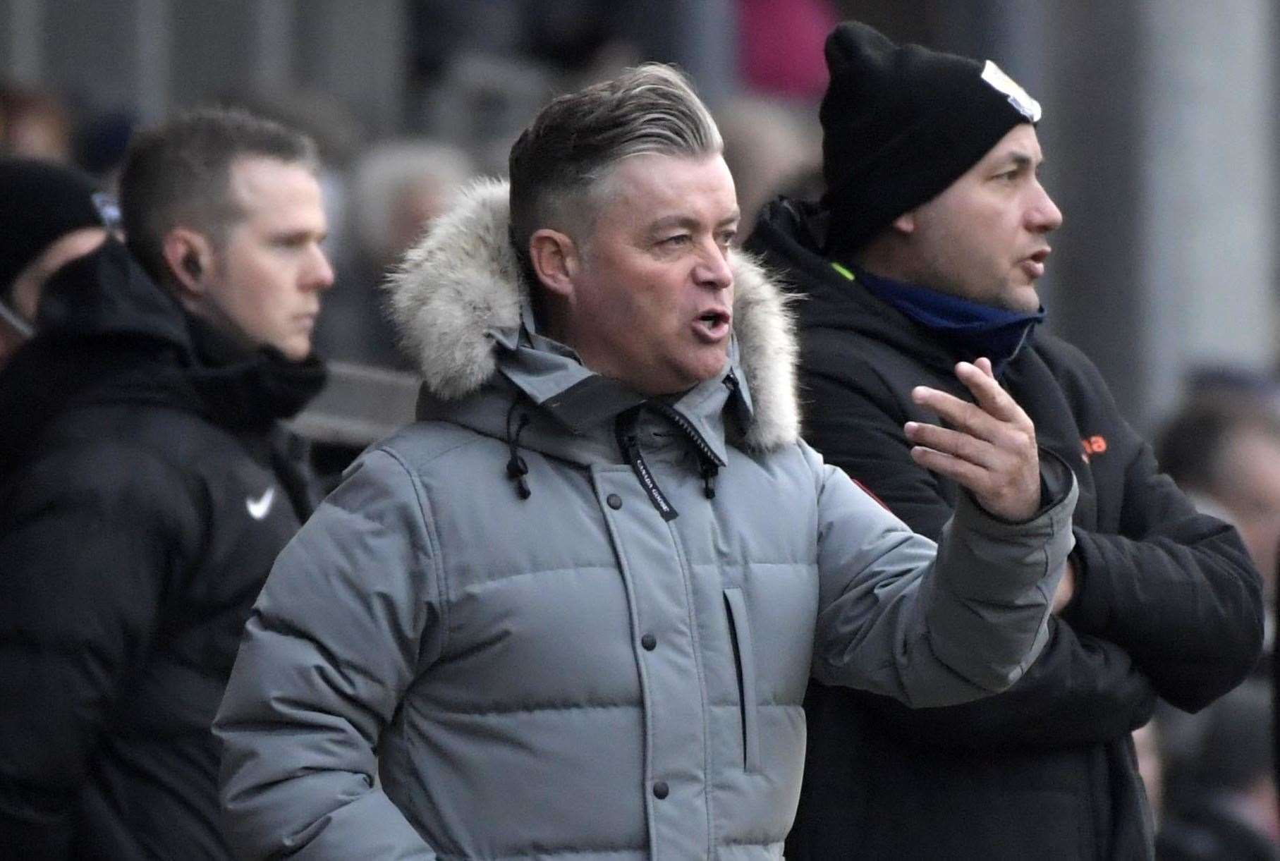 Dartford manager Steve King. Picture: Barry Goodwin (54285229)