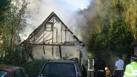 Emergency services at the scene. Picture: KEITH THOMPSON