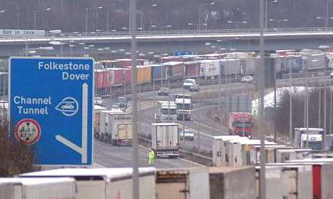 Operation Stack in place on the M20. Stock image