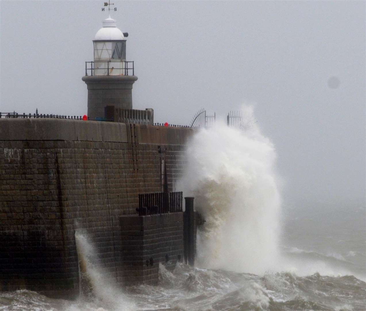 Storm Erik is bringing winds of up to 60mph. Stock image