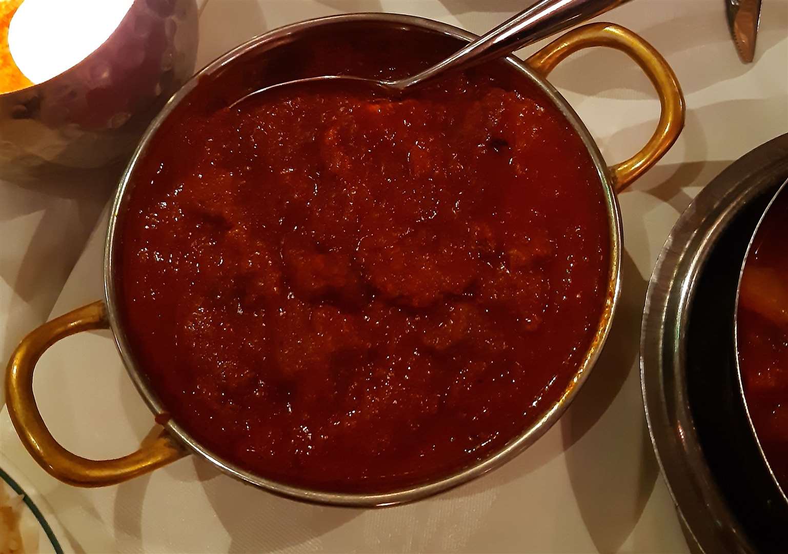 Lamb vindaloo at the Shozna in Rochester