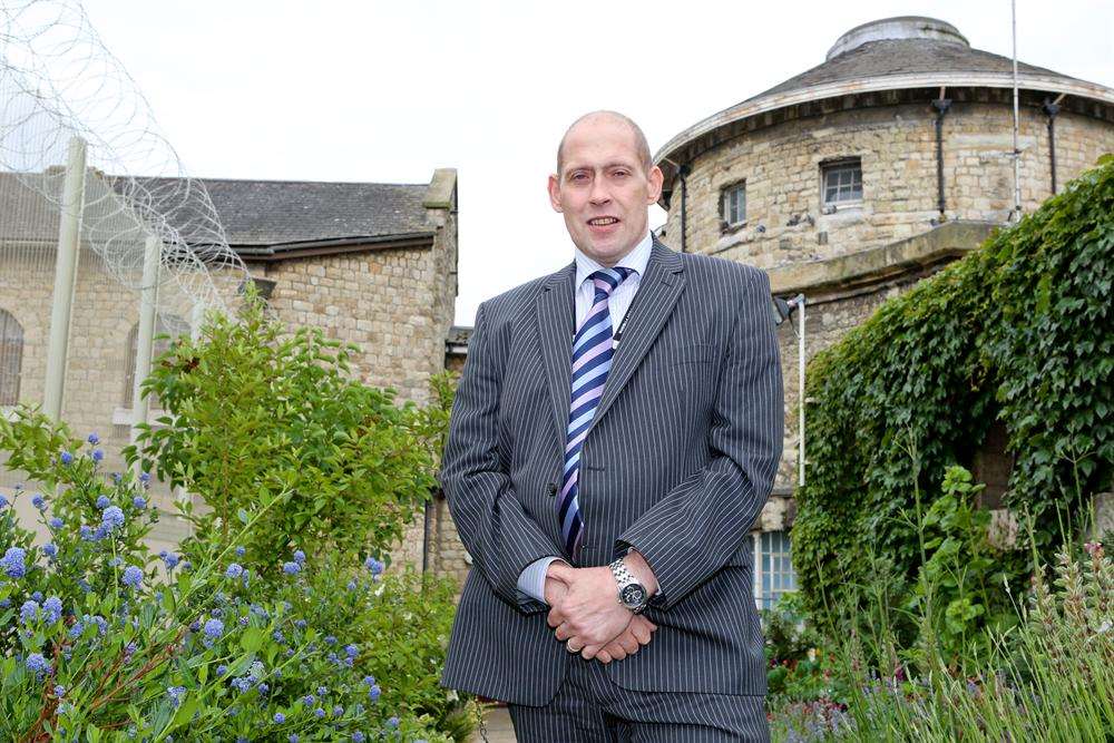 New governor Dave Atkinson at Maidstone Prison