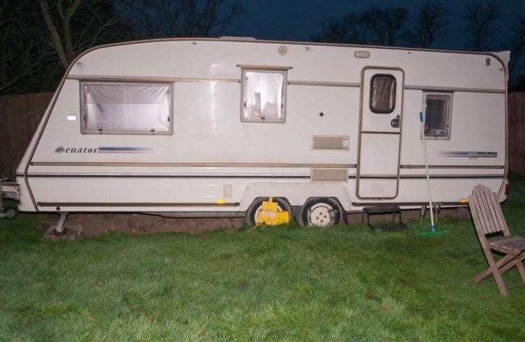 Alfie Phillips was murdered in Jack Benham's caravan in Hernhill, near Faversham. Pic: CPS