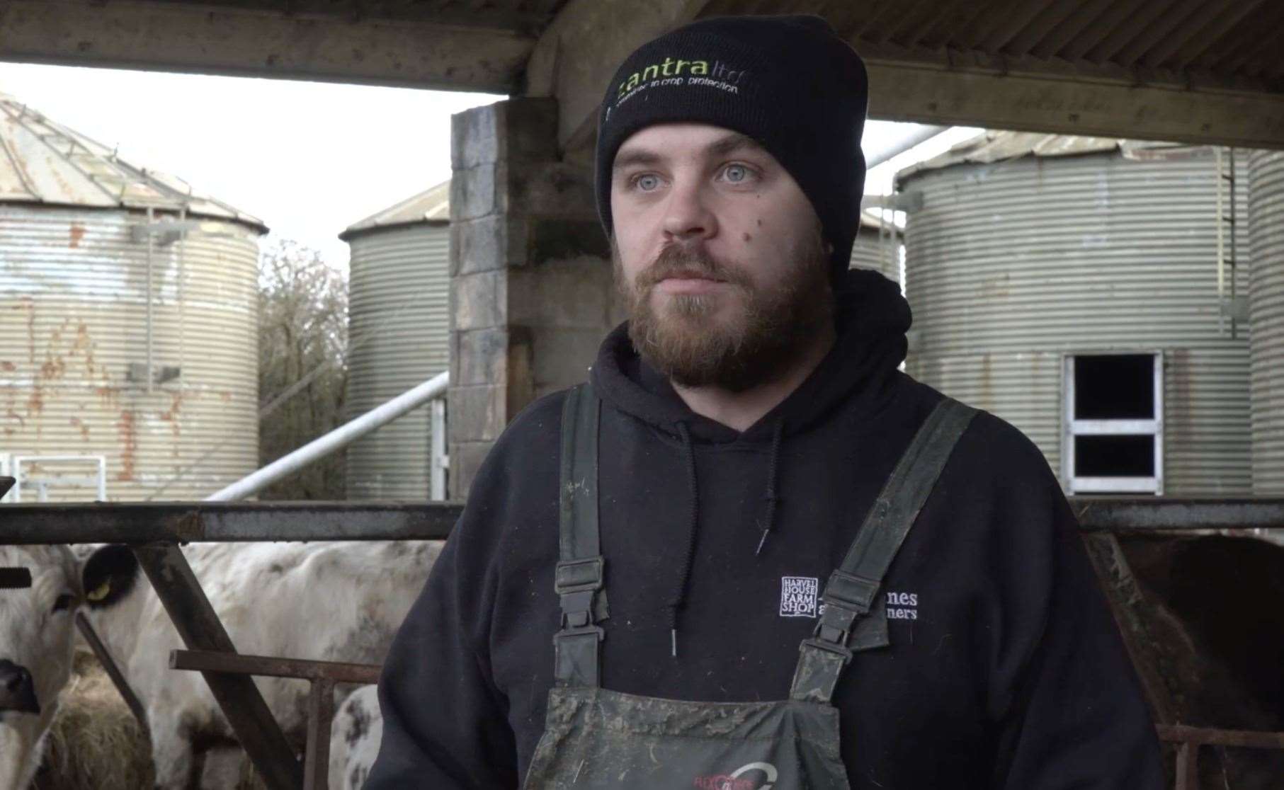 Josiah Jones runs Harvel House Farm in Meopham with his family