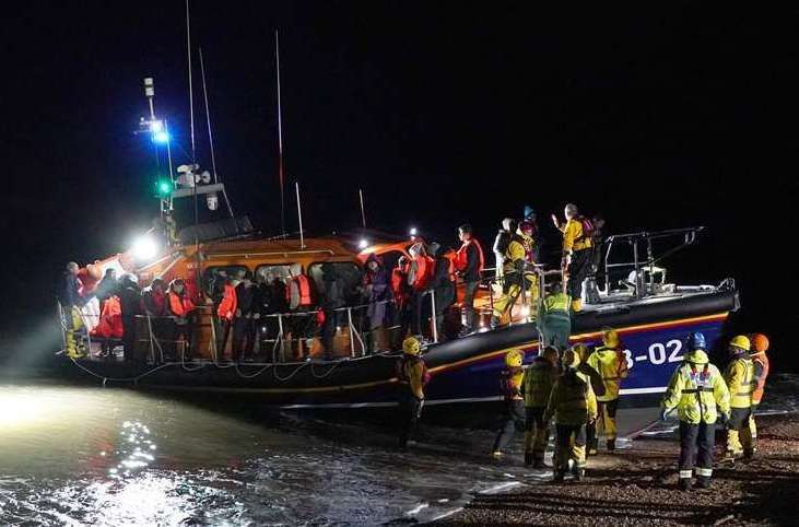 Will the Labour government be able to tackle the small boats crisis? Picture: Gareth Fuller/PA