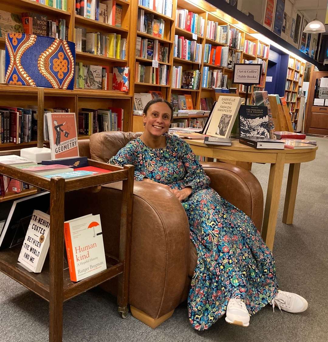 Sevenoaks Bookshop owner Fleur Sinclair