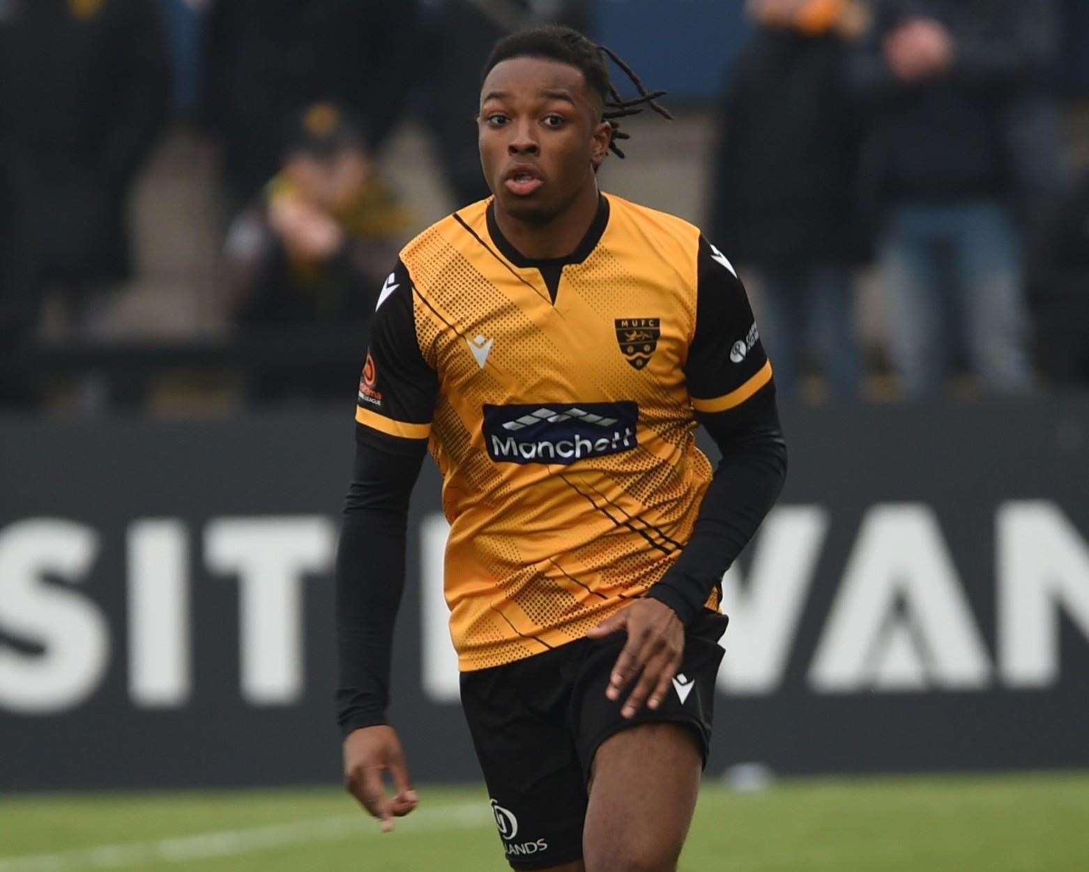 Maidstone United defender Raphe Brown Picture: Steve Terrell