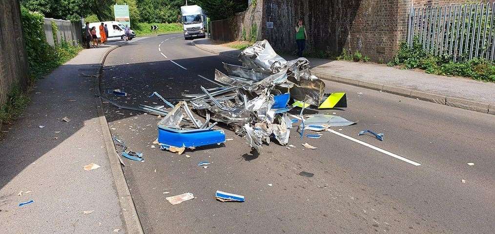 Police were called to the incident in Eridge Road, Tunbrdge Wells. Picture: Martin Steers