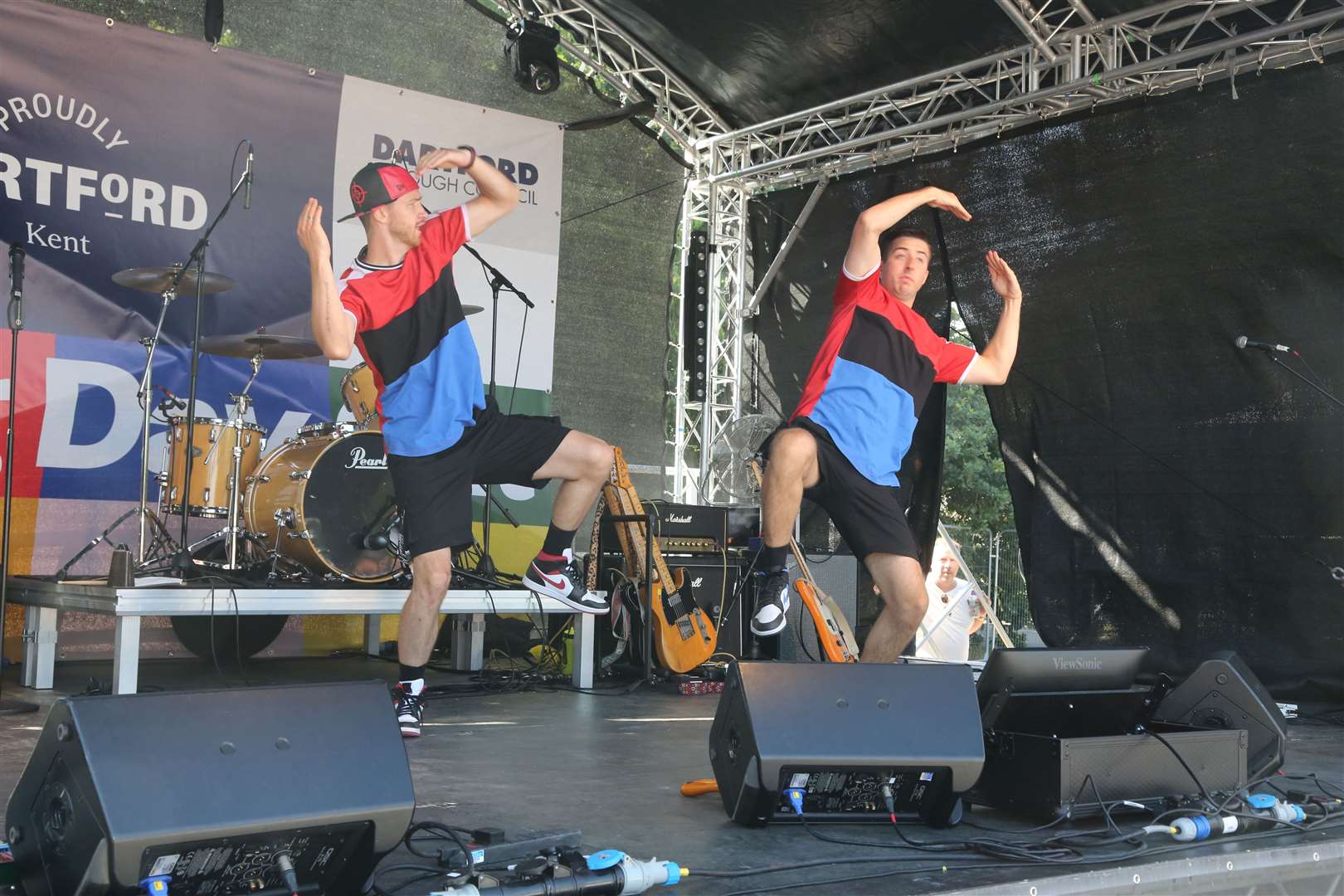 Twist and Pulse danced on stage. Picture: Andy Barnes Photography