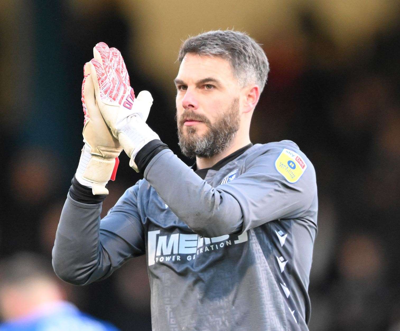 Gillingham goalkeeper Glenn Morris. Picture: Keith Gillard