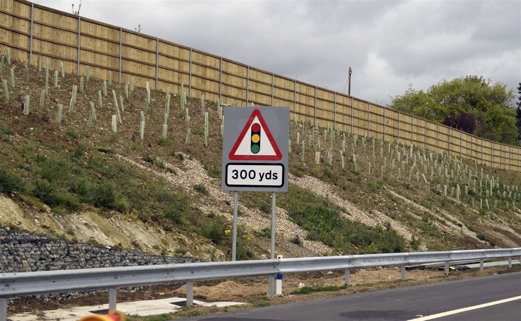 Traffic lights have always been a part of Highways England's plans for the roundabout. Picture: Barry Goodwin