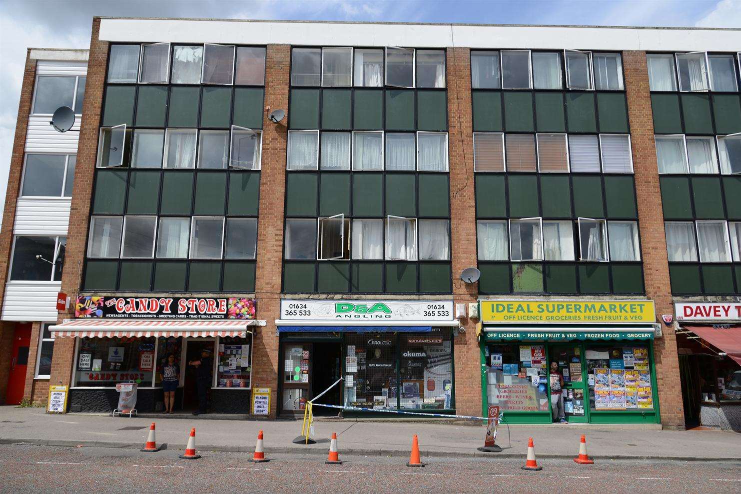 Scene in Station Road, Rainham