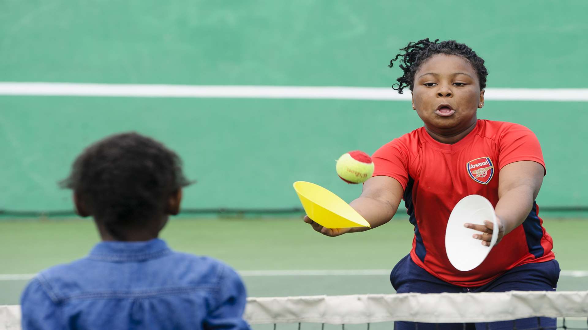 Uchechi, 8, sporting an absolutely superb shirt