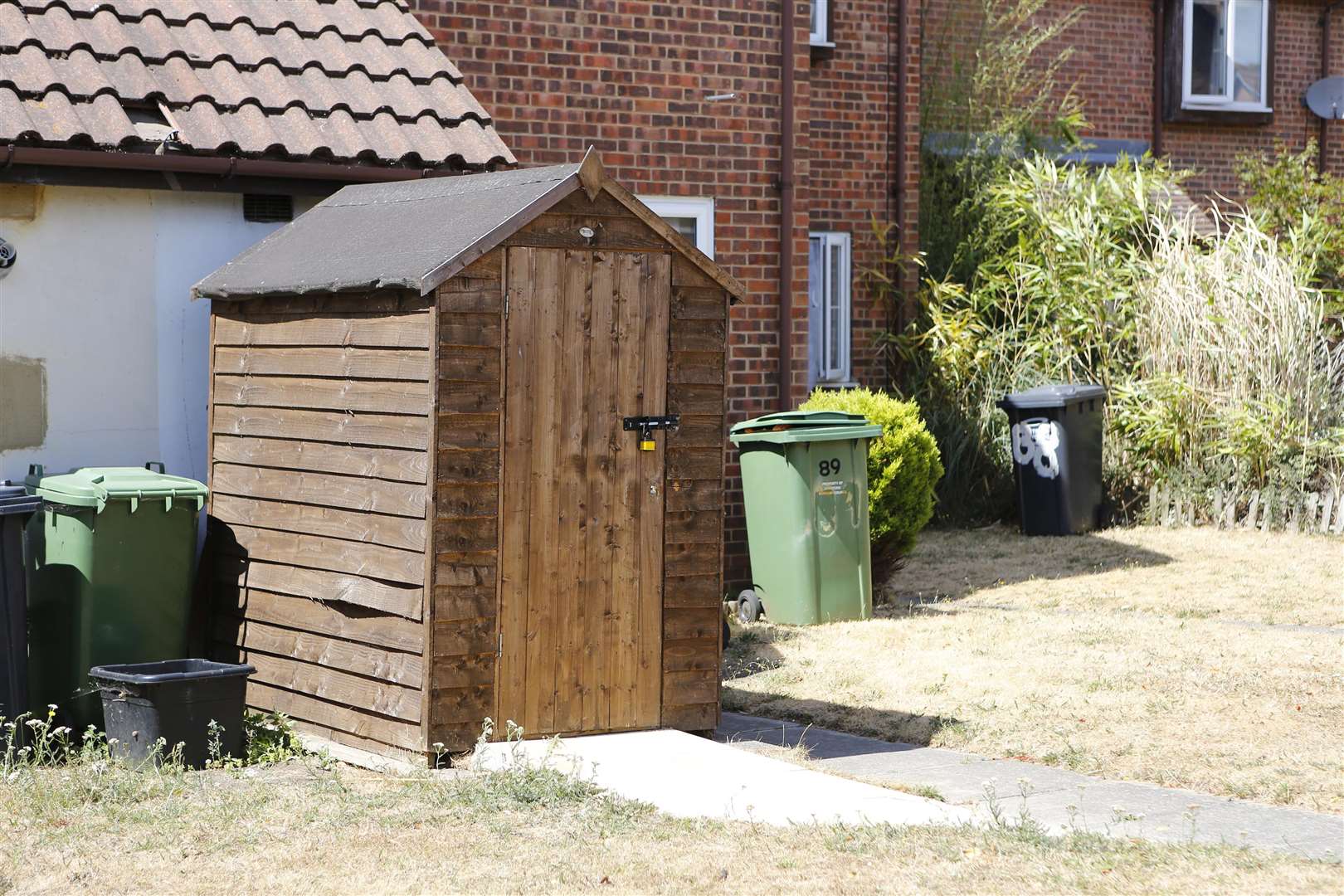 Norris Baxter's shed