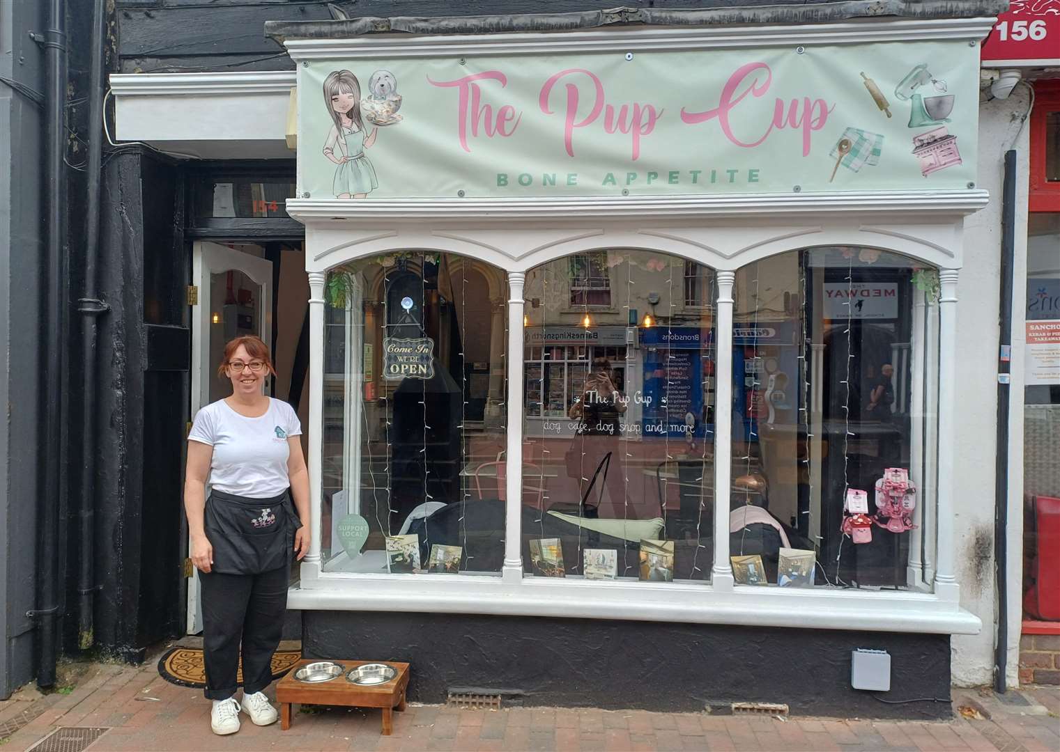 Katina Jarvis is the owner of The Pup Cup in Tonbridge