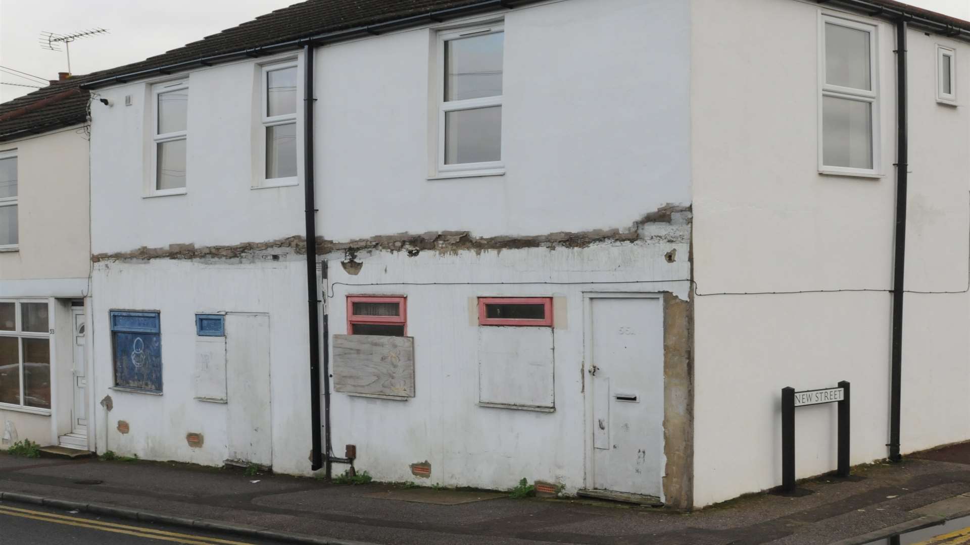 The site of the new JAJ Your Local Choice store in Ordnance Street, Chatham