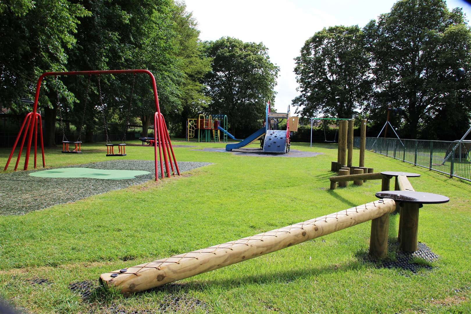 New equipment at Sandwich playground