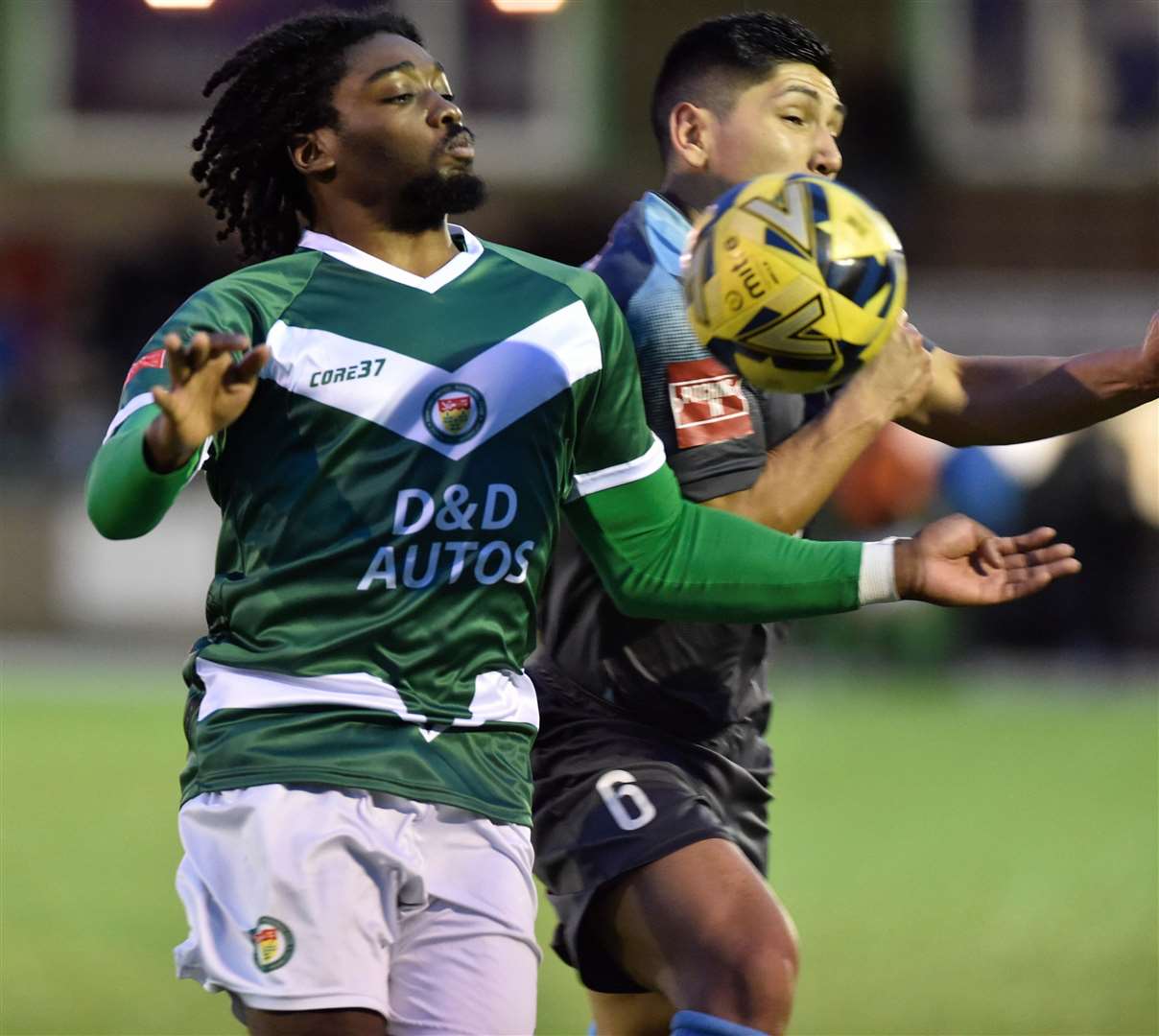 Ashford United beat Three Bridges 3-2 on Saturday. Picture: Ian Scammell.