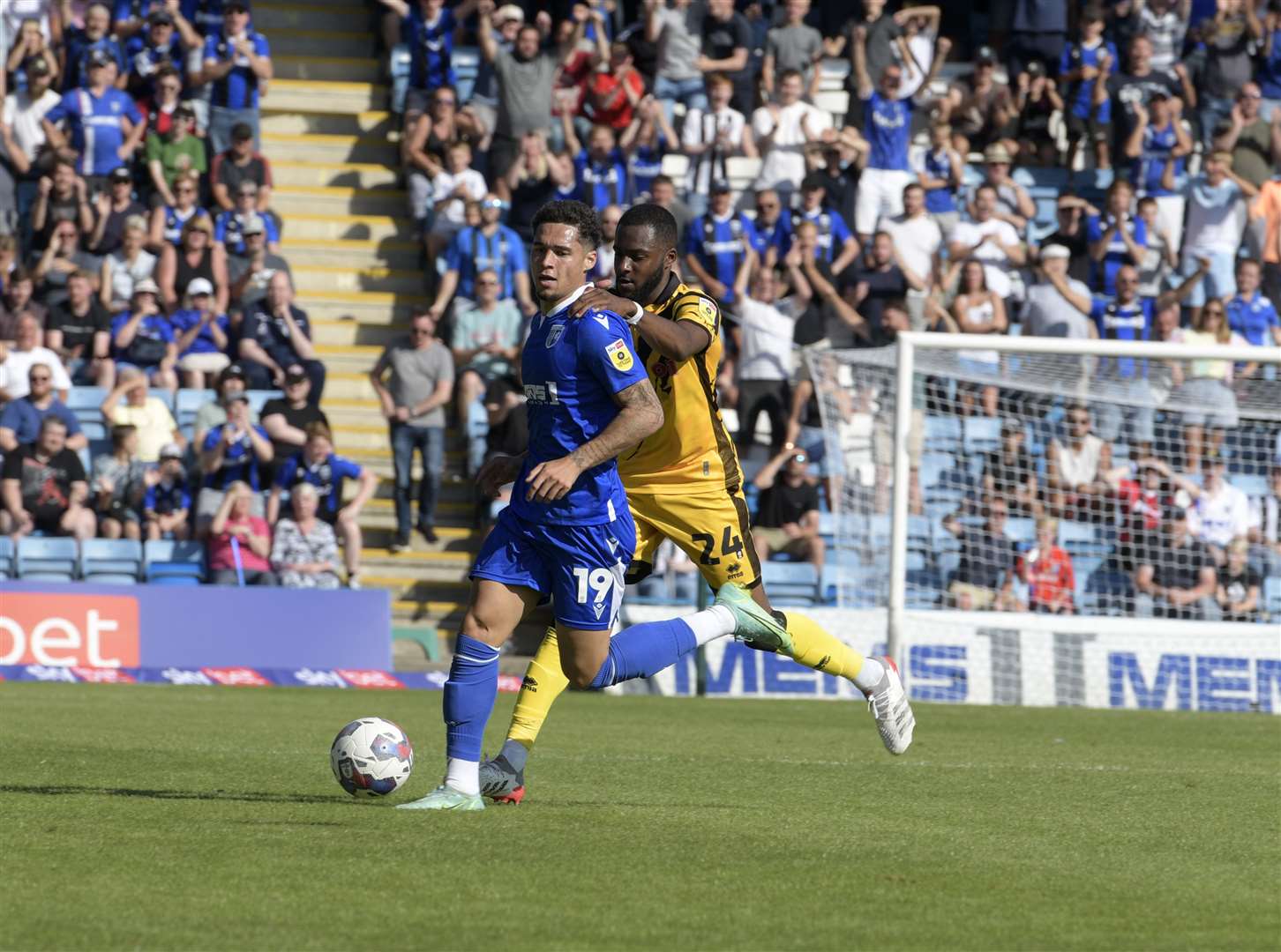 Lewis Walker came off the bench against Rochdale and could start Picture: Barry Goodwin