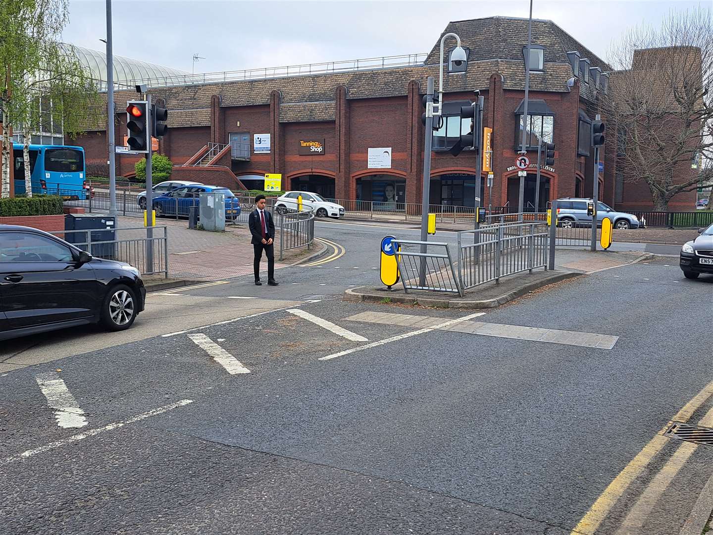 Traffic at Barker Road and The Broadway would be sorted out with a new gyratory