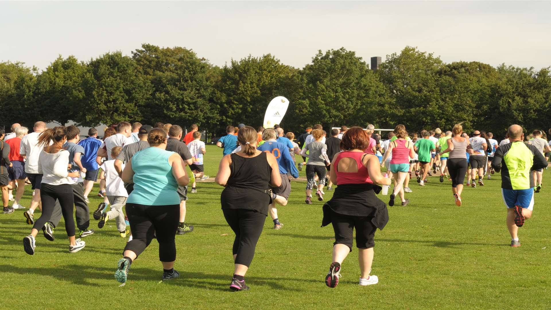 Great Lines parkrun in Gillingham