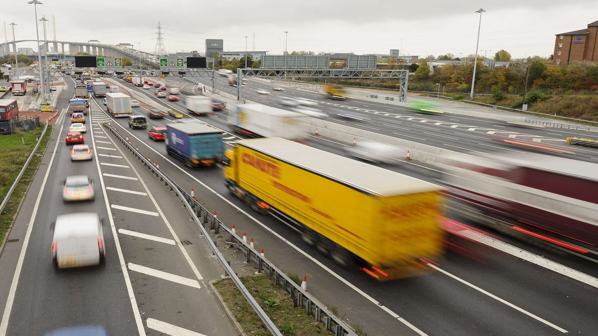 The Dartford Crossing approach