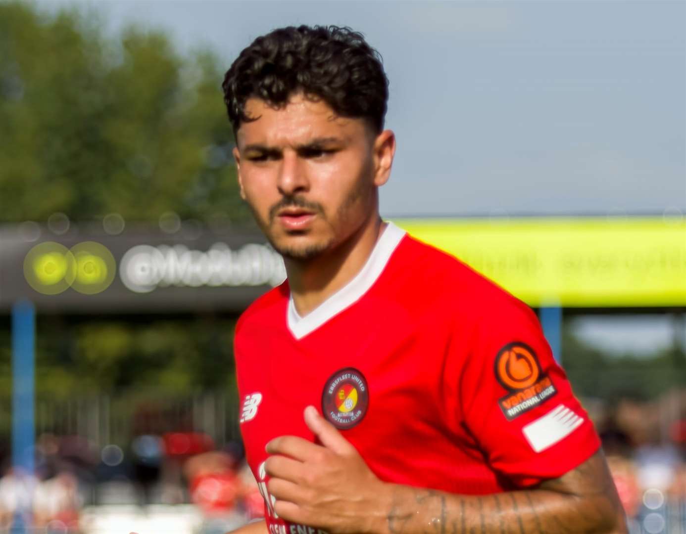 Ebbsfleet midfielder Toby Edser. Picture: Ed Miller/EUFC