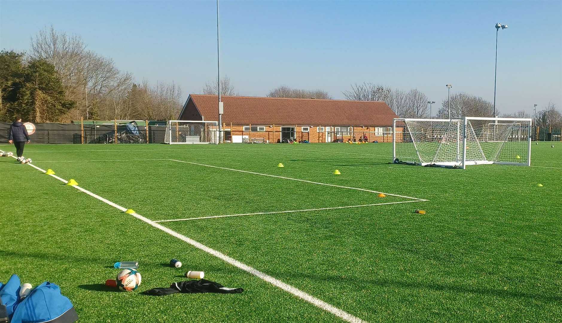 The new 3G pitch at Star Meadow, home of Hollands & Blair