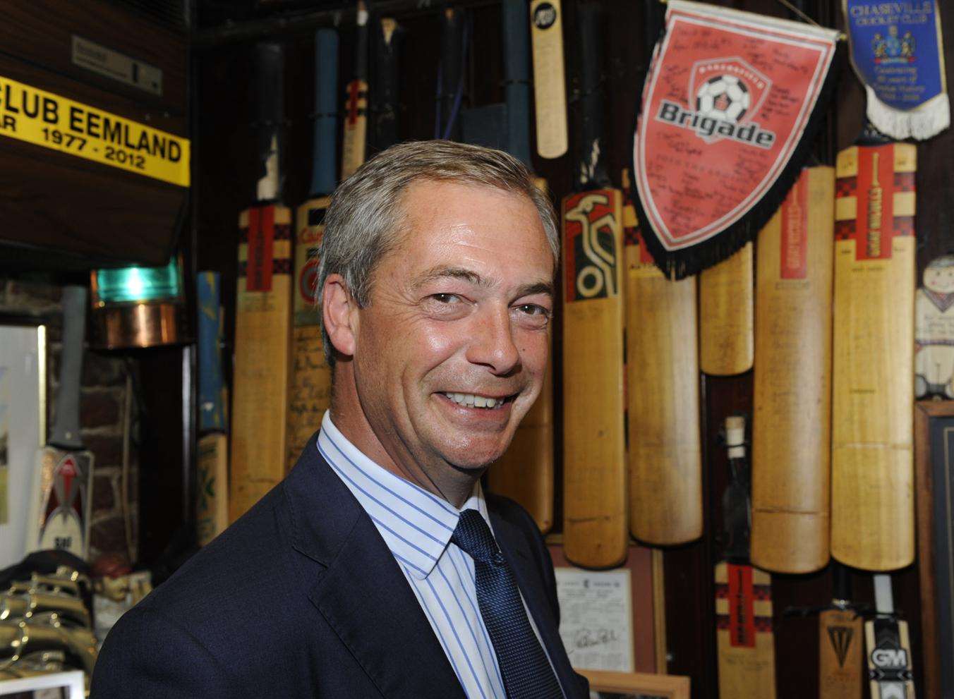 Nigel Farage was the favourite to win the Ukip nomination. Picture: Tony Flashman