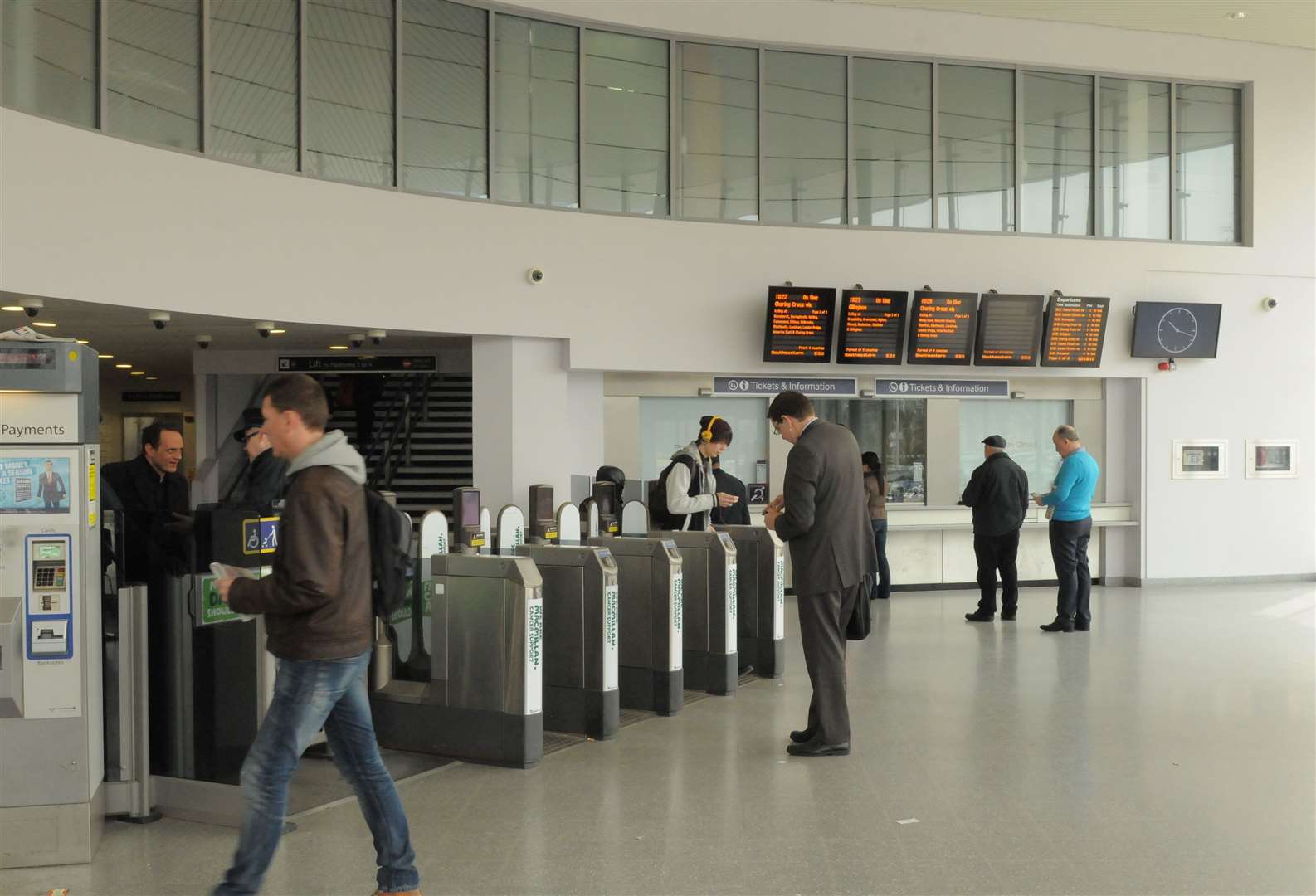 Dartford Railway station is the busiest in Kent. Picture: Steve Crispe