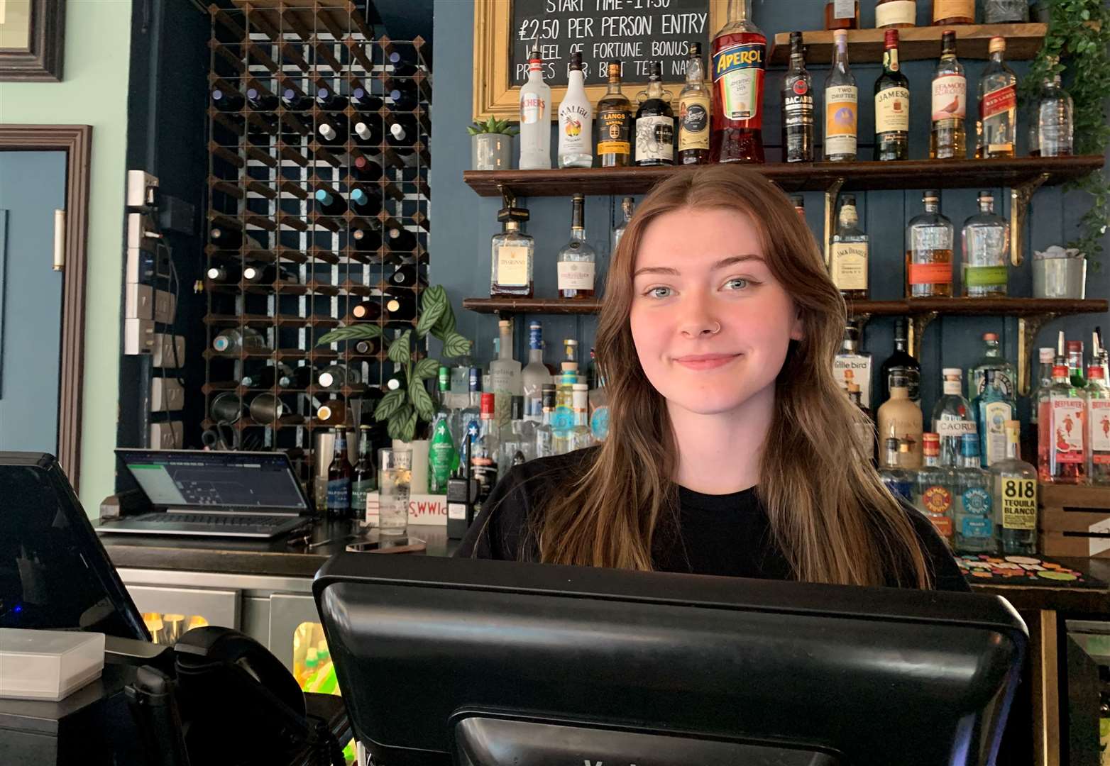 Lucy Saville works as a supervisor at The Drapers Arms, which only has a service charge for organised events