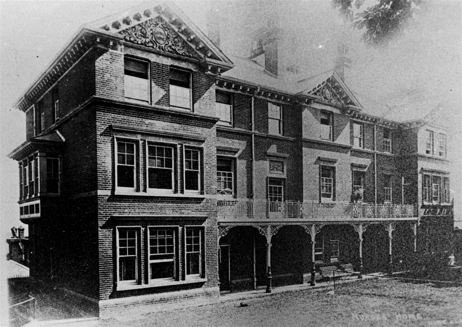 The new ward block at the Fort Pitt Military Hospital which had just been completed at the start of 1914 Photo: MALSC Cindy O'Halloran