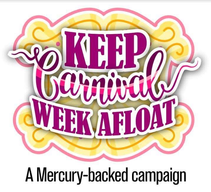 The Mercury backed Keep Carnival Week Afloat logo