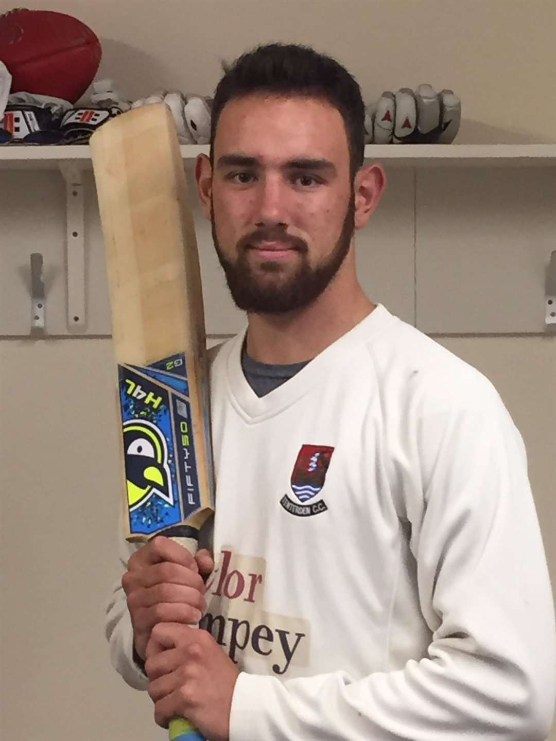 Tenterden cricketer Tom Richards