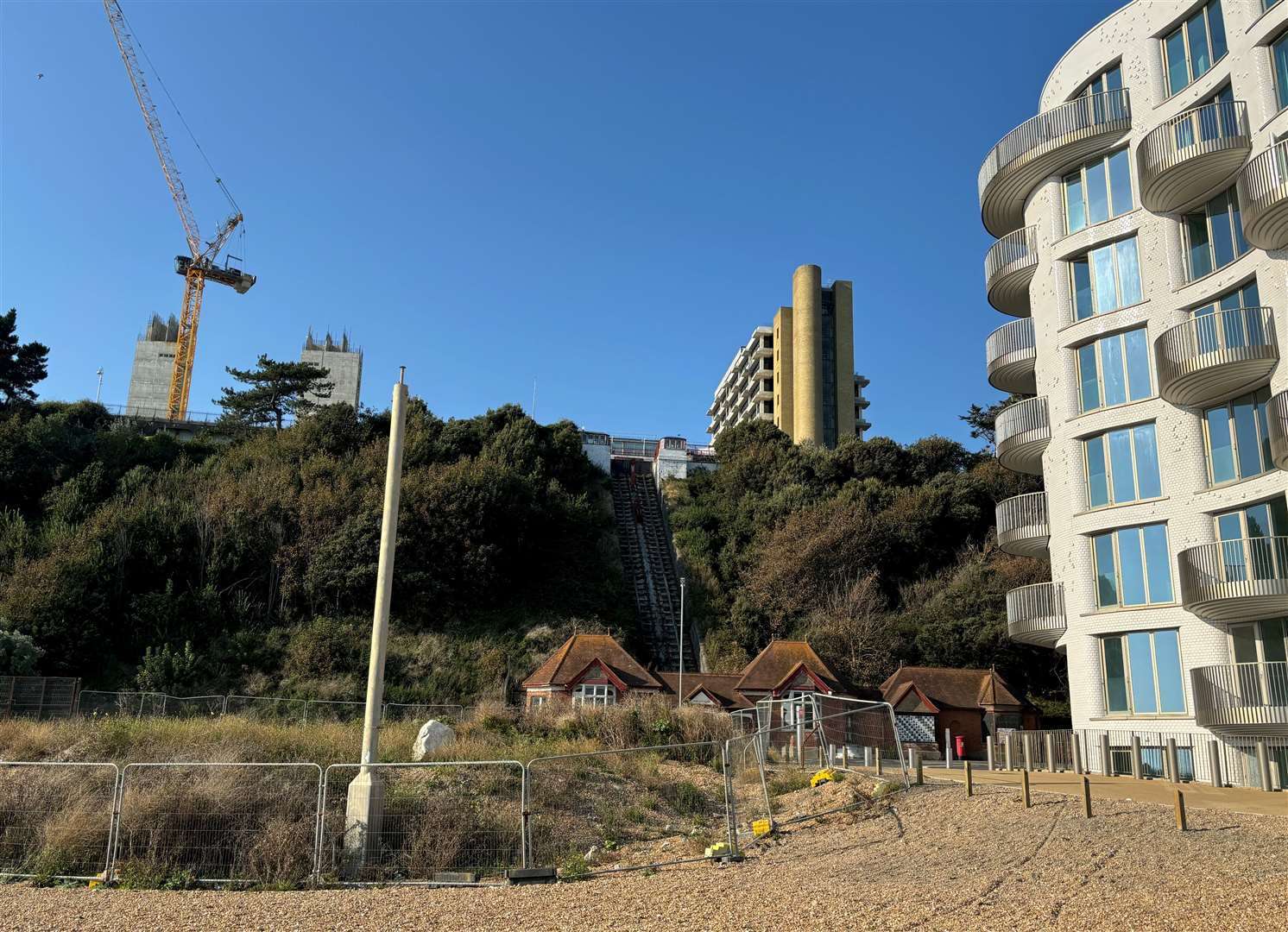 Residents of the Shoreline development in Folkestone will see a new section of boardwalk added outside their homes