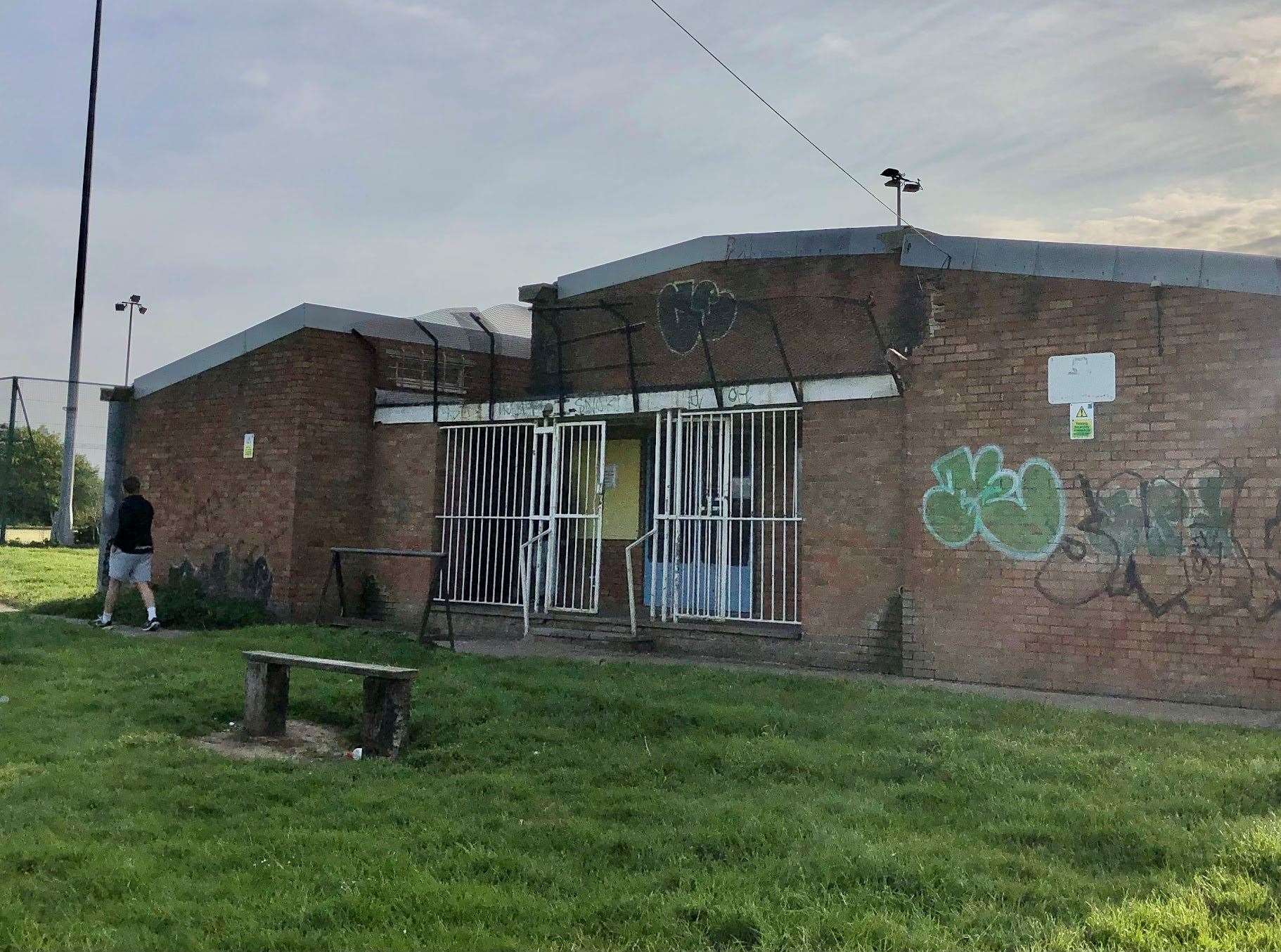 Jackey Bakers in Ramsgate is plagued by asbestos and graffiti. Picture: June Tyrrell