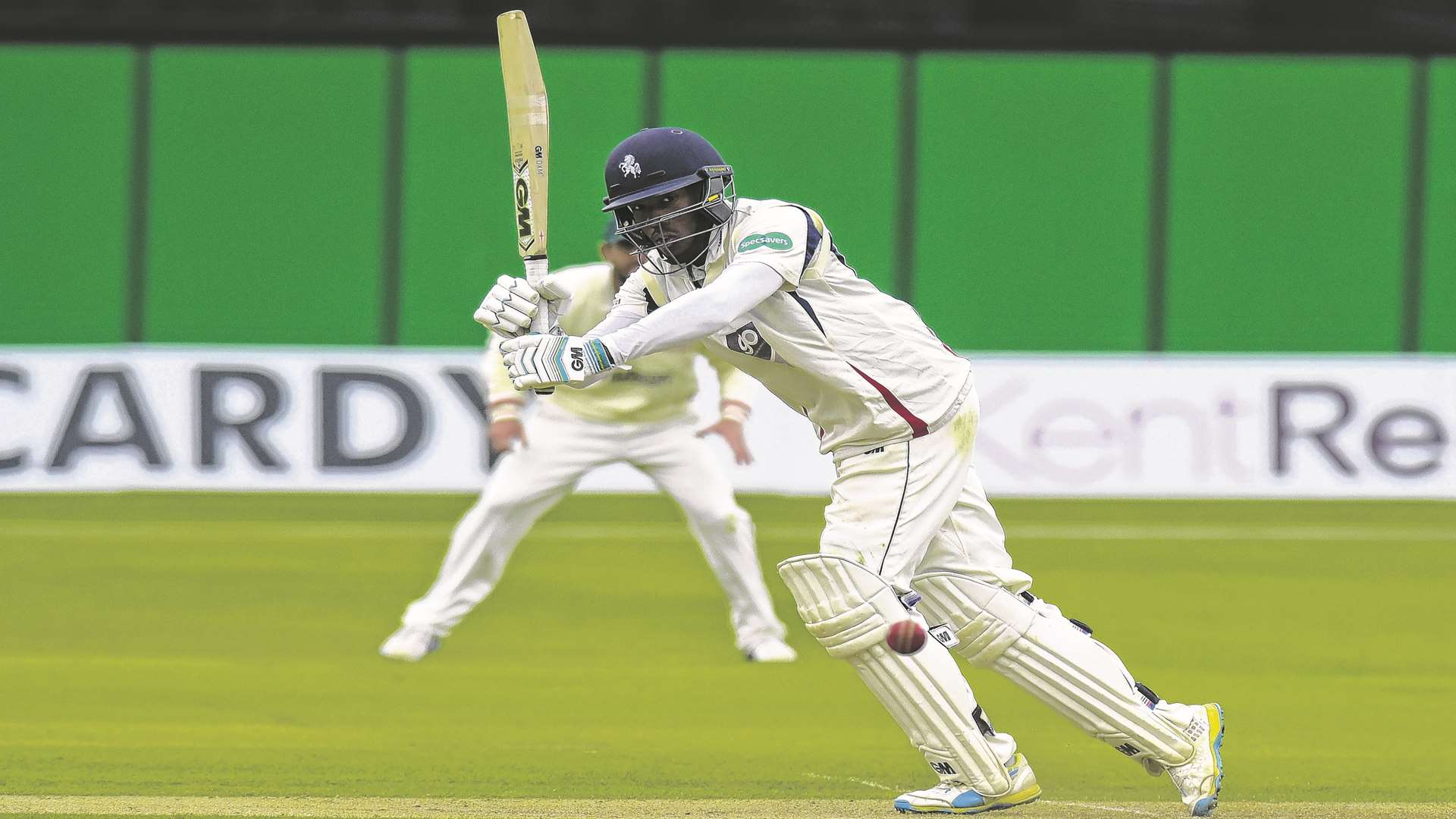 Daniel Bell-Drummond in action against Leicestershire. Picture: Tony Flashman.