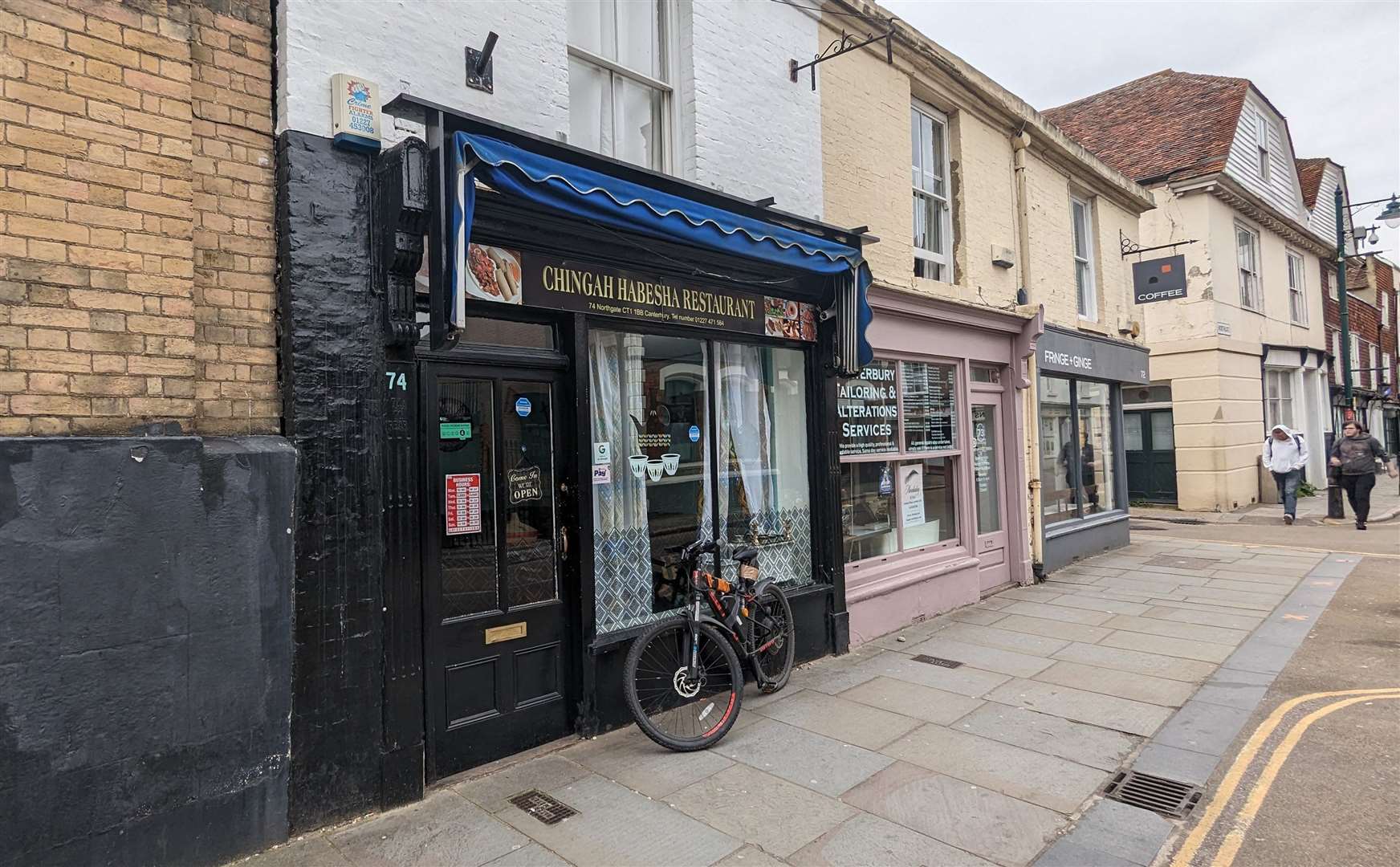 Ethiopian and Eritrean restaurant Chingah Habesha in Northgate, Canterbury