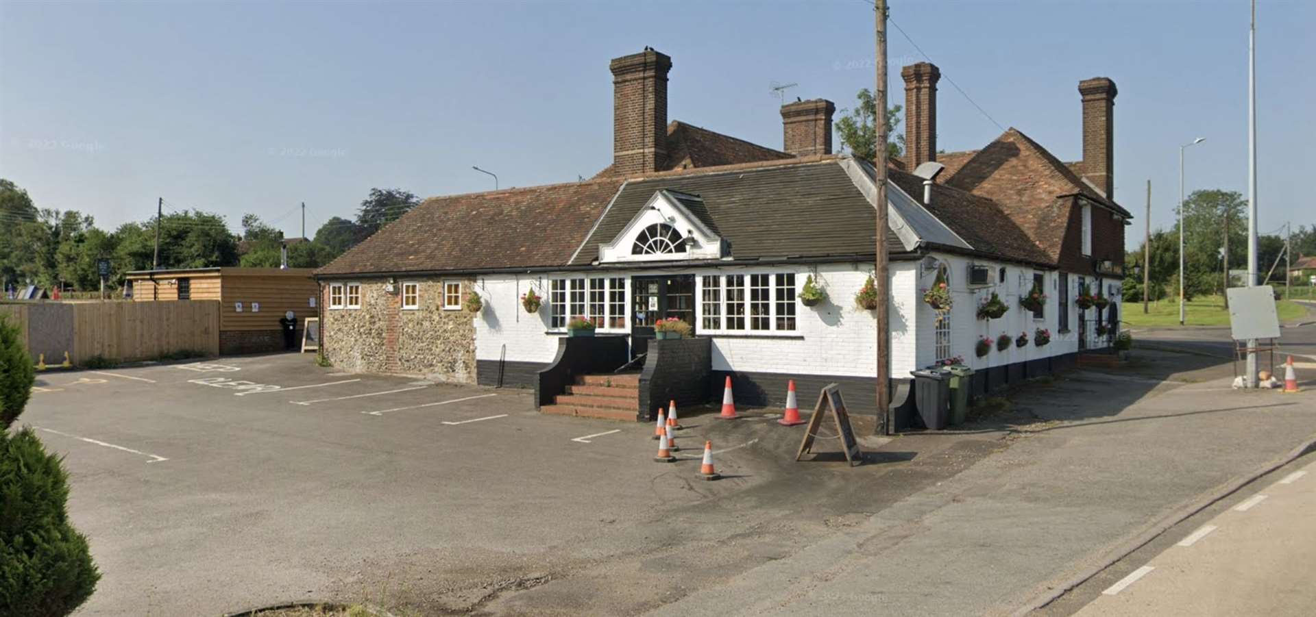 The pub is on the crossroads on the A252 Canterbury Road. Picture: Google Street View