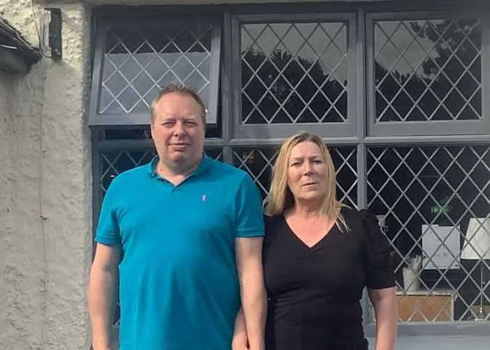 Steve Wood and his wife Karen have owned the pub for six years. Picture: Steve Wood