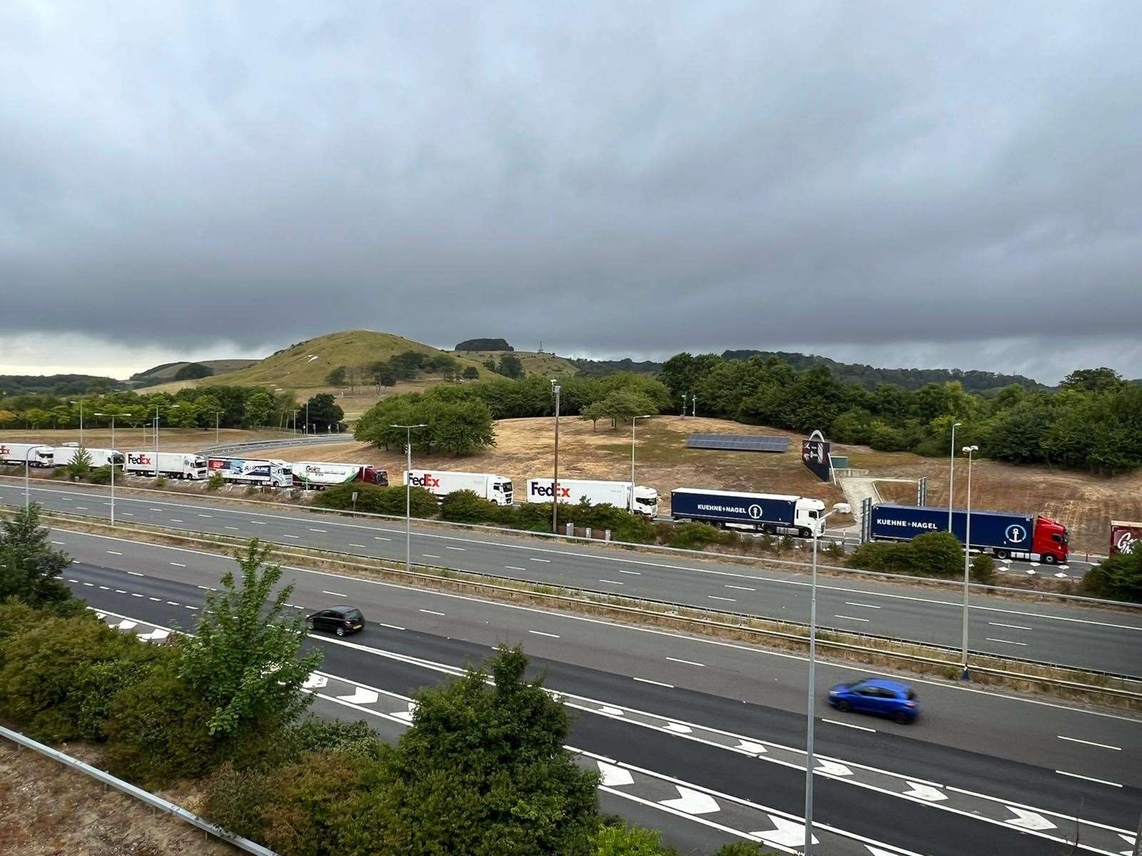 More delays are feared following a weekend of traffic chaos at the Port of Dover. Picture: Barry Goodwin