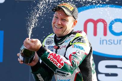 Shane Byrne's last BSB win was at Donington Park in April