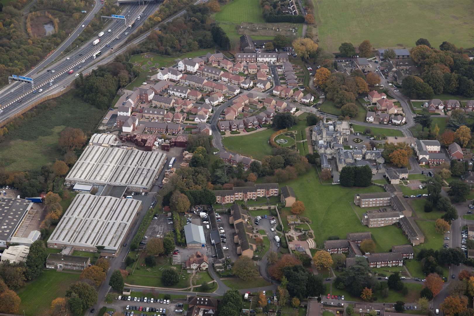 Preston Hall, the home of the Royal British Legion Industries in Aylesford. Picture: Ady Kerry